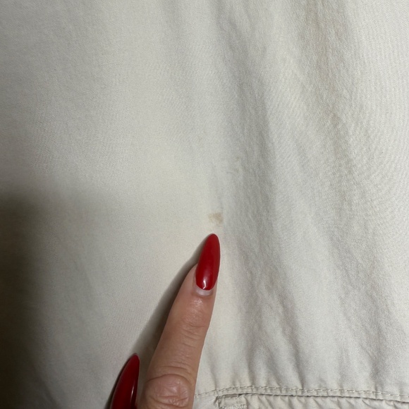 Wild Roses beige light weight outdoor wear size 8 -cp - Picture 4 of 8